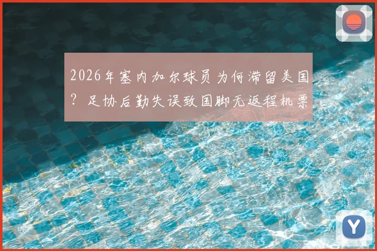 2026年塞内加尔球员为何滞留美国?足协后勤失误致国脚无返程机票,事件深度追踪